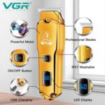 ⁦ماكينة حلاقة VGR V-927 الاحترافية المقاومة للماء (IPX7) مع شاشة LED وشحن USB | VGR V-927 Professional Hair Trimmer - IPX7 Waterproof with LED Display & USB Charging⁩ - الصورة ⁦3⁩