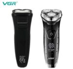 ⁦ماكينة حلاقة الرجال VGR V-318 الاحترافية المقاومة للماء (IPX6) مع شاشة LED ذكية | VGR V-318 Professional Men's Shaver - IPX6 Waterproof with Intelligent LED Display⁩ - الصورة ⁦5⁩