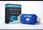 Gelo Pack Knee (with Strap) Hot & Cold 17*30cm 1Pcs.