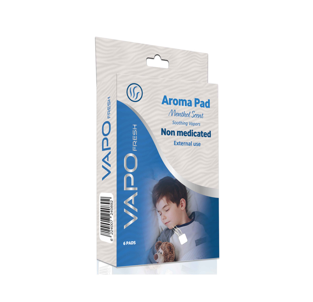 Vapo Fresh Aroma Pad Menthol Scent 6 Pieces Vapo Fresh Aroma Pad Menthol Scent - 6 Pieces - Image 1